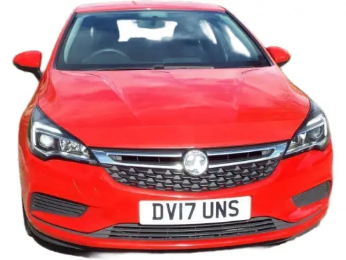 Vauxhall Astra DV17 UNS