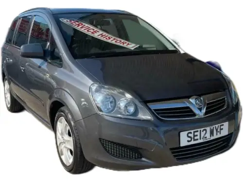 Vauxhall Zafira Exclusiv SE12 WYF