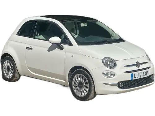 Fiat 500 Lounge LJ17 ZXP