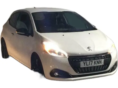 Peugeot 208 Black Edition YL17 KNN