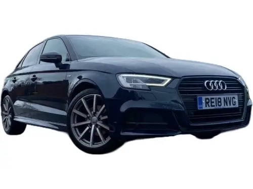 Audi A3 S Line Black ED TFSI SA RE18 NVG