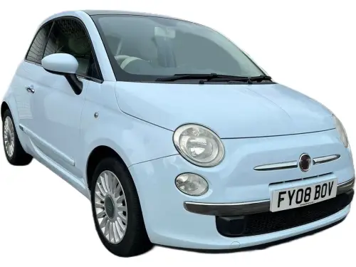 Fiat 500 Lounge RHD FY08 BOV