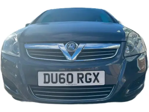 Vauxhall Zafira DU60 RGX