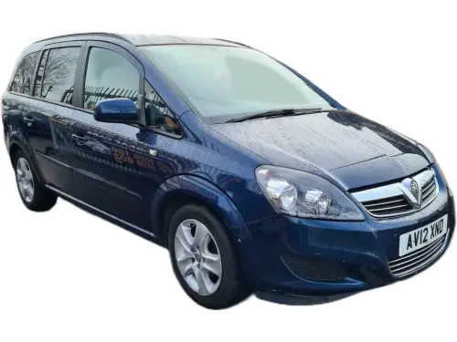 Vauxhall Zafira Exclusiv Nav AV12 XND