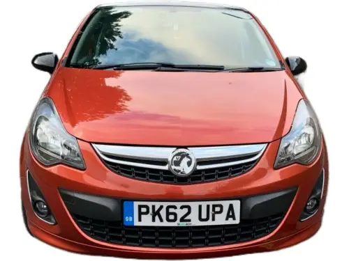 Vauxhall Corsa Limited Edition PK62 UPA