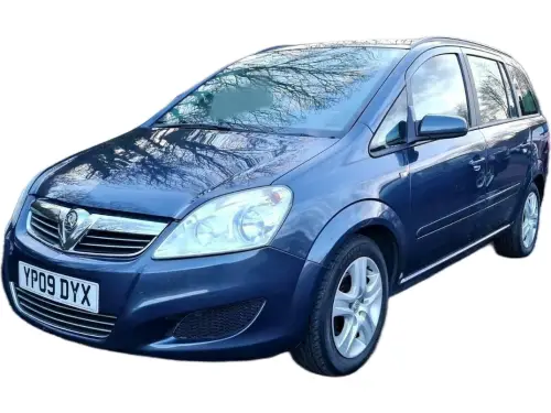 Vauxhall Zafira Exclusiv YP09 DYX