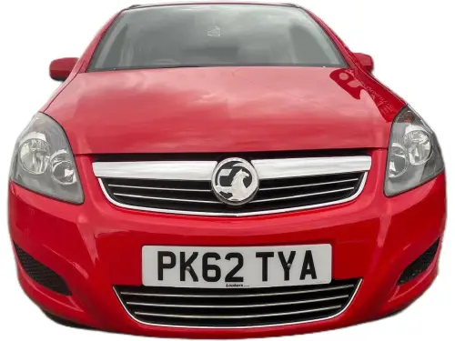 Vauxhall Zafira PK62 TYA