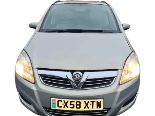 Vauxhall Zafira Exclusiv CX58 XTW