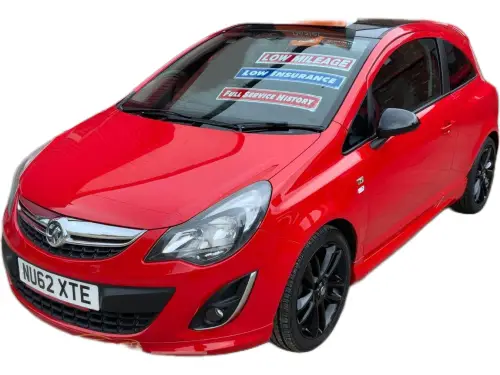 Vauxhall Corsa NU62 XTE