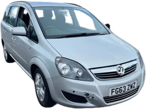 Vauxhall Zafira Exclusiv FG63 ZWZ