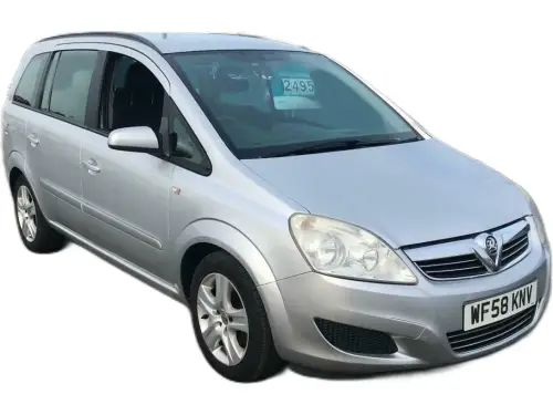 Vauxhall Zafira Exclusiv WF58 KNV