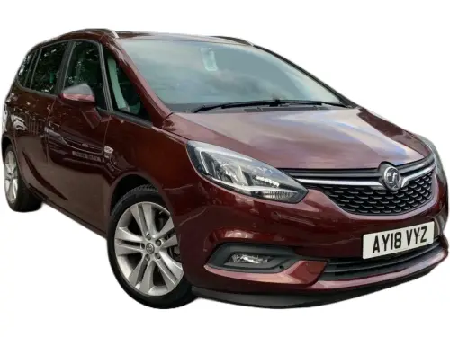Vauxhall Zafira Tourer SRi Nav Turbo AY18 VYZ