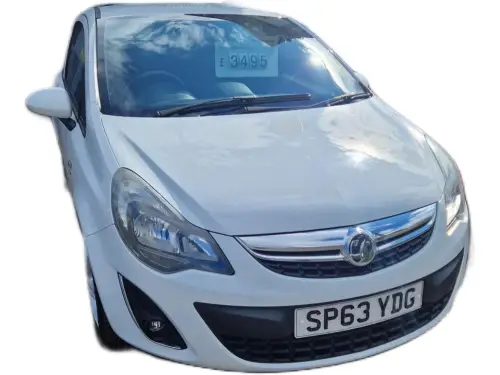 Vauxhall Corsa SP63 YDG