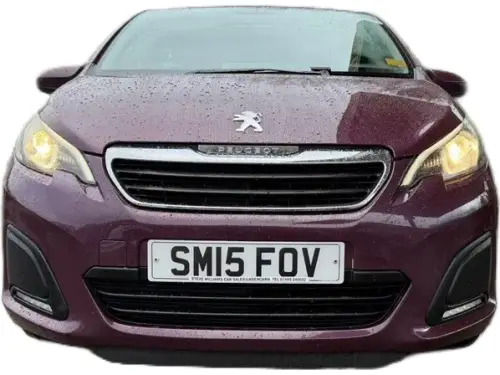 Peugeot 108 SM15 FOV