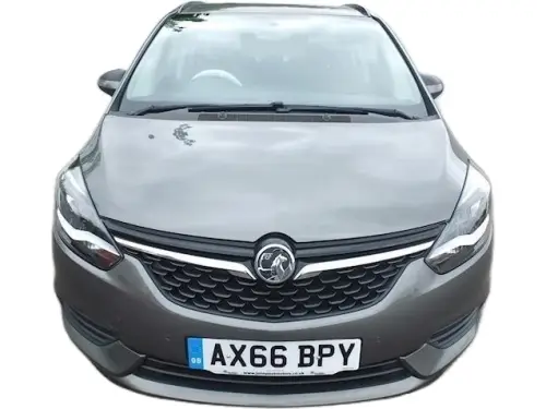 Vauxhall Zafira AX66 BPY