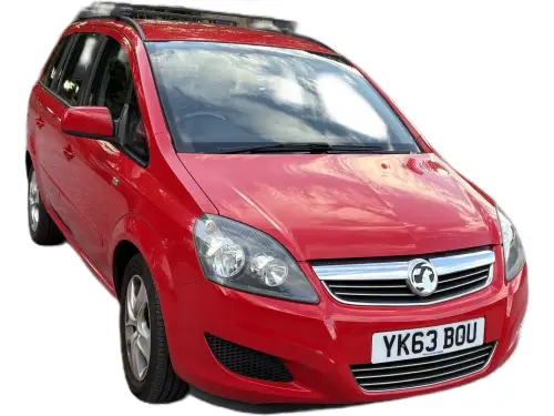 Vauxhall Zafira YK63 BOU