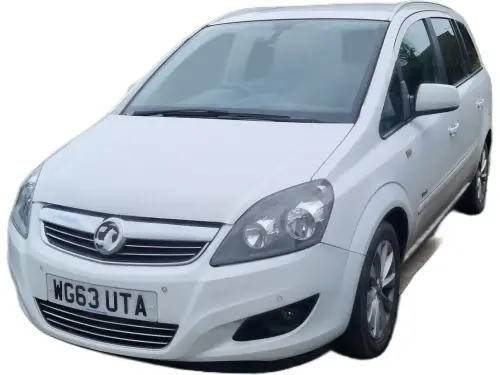 Vauxhall Zafira WG63 UTA