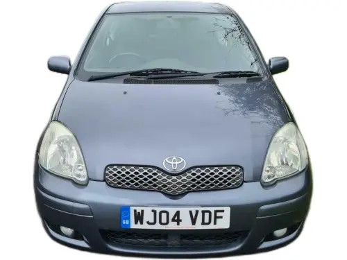 Toyota Yaris Blue WJ04 VDF
