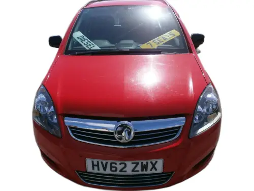 Vauxhall Zafira HV62 ZWX