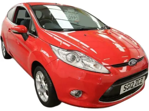 Ford Fiesta Zetec SG12 ZCZ