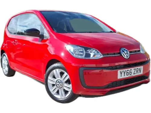 Volkswagen up YY66 ZRN