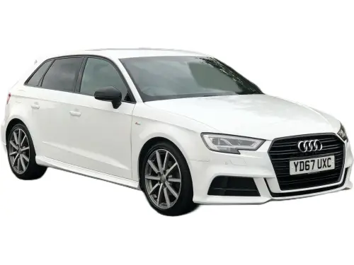 Audi A3 S Line Black Edition TDI YD67 UXC