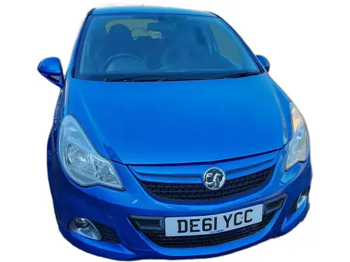 Vauxhall Corsa VXR Blue Edition DE61 YCC