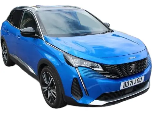 Peugeot 3008 GT S/S PHEV 4x4 Auto BD71 AOU