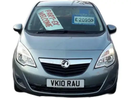 Vauxhall Meriva Exclusiv Turbo 138 VK10 RAU