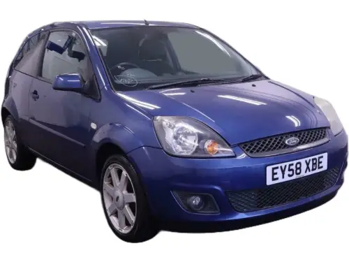 Ford Fiesta Zetec Blue 75 EY58 XBE