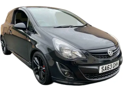Vauxhall Corsa Black Edition SA63 GHH