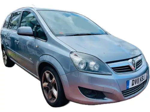 Vauxhall Zafira DV11 KBJ