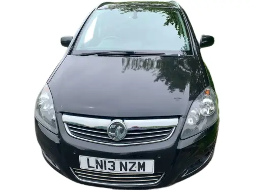 Vauxhall Zafira Design Nav LN13 NZM