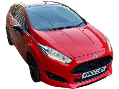Ford Fiesta Zetec S RED Edition KM65 LWN