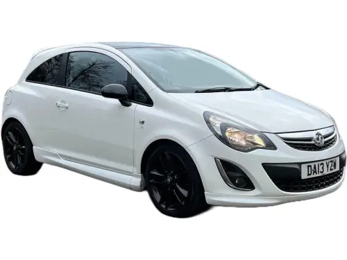 Vauxhall Corsa Limited Edition DA13 YZW