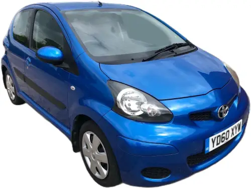 Toyota Aygo Blue VVT-i YD60 XYW