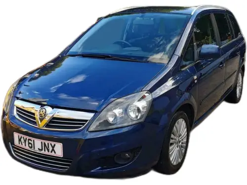 Vauxhall Zafira Excite KY61 JNX