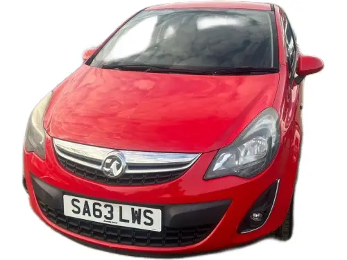 Vauxhall Corsa SA63 LWS