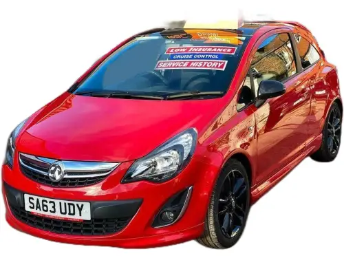 Vauxhall Corsa Limited Edition SA63 UDY