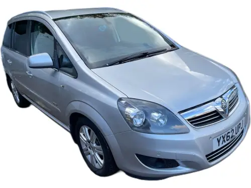 Vauxhall Zafira Design YX62 UPJ