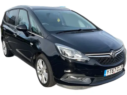 Vauxhall Zafira YT67 CLZ
