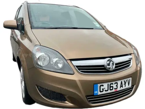 Vauxhall Zafira Exclusiv GJ63 AYV