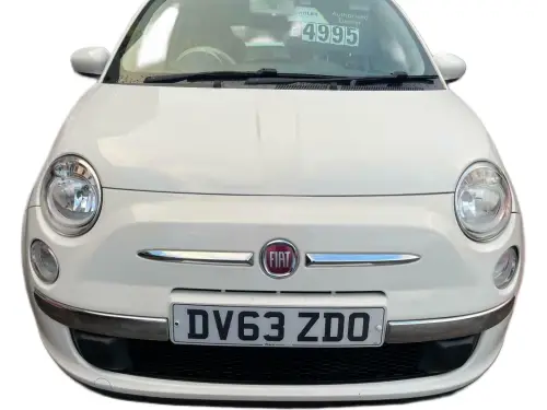 Fiat 500 Lounge RHD DV63 ZDO