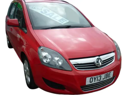 Vauxhall Zafira OY13 JBE