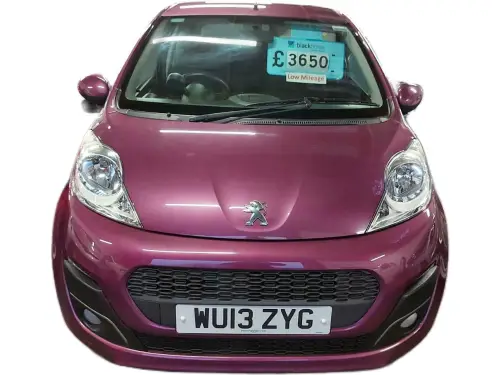 Peugeot 107 Allure WU13 ZYG