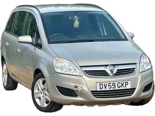 Vauxhall Zafira Exclusiv DV59 GKP