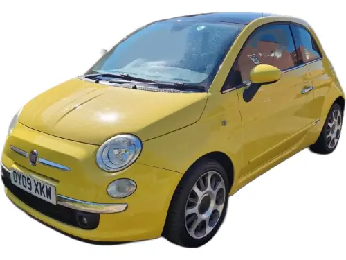 Fiat 500 OY09 XKW