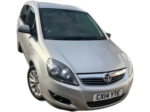 Vauxhall Zafira Design Nav CX14 YTE