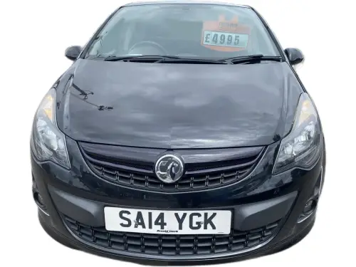 Vauxhall Corsa Black Edition SA14 YGK