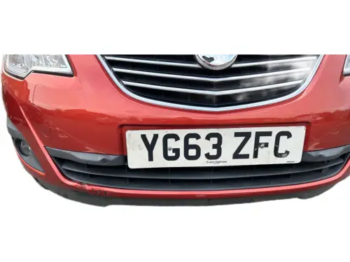 Vauxhall Meriva YG63 ZFC